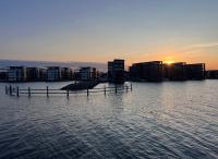 Penthouselejlighed med fuld havudsigt - Chambres d'hôtes Nyborg