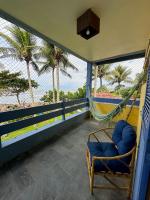 Habitación Doble Deluxe con balcón y vistas al mar