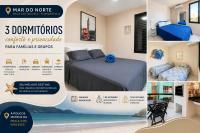 Mar do Norte localização estratégica onde você faz tudo à pé nos Ingleses - Chambres d'hôtes Florianópolis