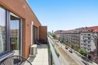 LAM Brick - Parking free - AC - Terrace - B&B Bratislava