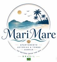 MariMare- Apartamento Vista Mar Praia Asturias e Tombo-Guaruja SP - Chambres d'hôtes Guarujá