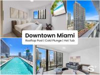 Luxe & Chic 1-BR - Rooftop Pool & Sea View - B&B Miami