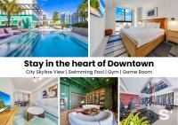 Luxury 1BR at Crosby Miami - Rooftop Pool & Gym - Chambres d'hôtes Miami