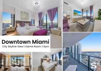 Chic 2-BD Downtown Condo with City & Water Views - B&B Miami