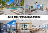 Stylish 1-BD Condo - City Views - B&B Miami