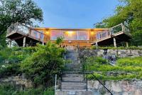 La Aurriación Paradisíaca - chalet with river & forest! - Ferienwohnung Luskville