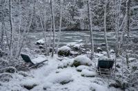 Stay Portland - Sandy Riverfront Mt Hood Cabin! 9 Queen Beds! - B&B Rhododendron