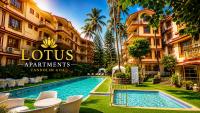 Lotus 1bhk Apartment pool view Candolim Goa - B&B Candolim