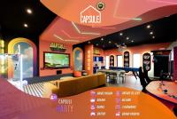 Capsule Party - Arcade Balnéo Karaoké billard babyfoot géant - Chambres d'hôtes La Louvière