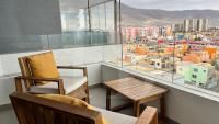 Hermoso departamento de 1D, terraza y vista al mar - Ferienwohnung Antofagasta