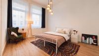 Stilvolles Altbau-Apartment am Wasserturm - 2 Schlafzimmer - Bunter Garten - Chambres d'hôtes Mönchengladbach