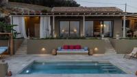 AETHER Brand New Romantic Villa for Two with Private Pool Full Sea View - B&B Línia