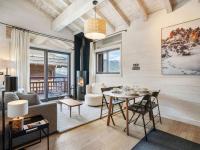 Appartement cosy au pied des pistes avec parking - FR-1-568-23 - Bed and Breakfast Courchevel 1550