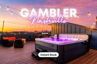 Hot Tub Poker Pool Table & Rooftop City MLS View - B&B Nashville