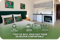 Studio rénové proche Université *Cœur d’Amazone* - Chambres d'hôtes Cayenne