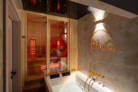 Apartament z jacuzzi i sauną, parking, centrum Katowic, 19 piętro, Top Apartments - Zabrska - Ferienwohnung Kattowitz
