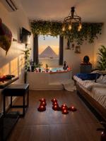 Pyramids ICON Giza Pyramids View l Private Jacuzzi - Ferienwohnung Kairo