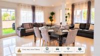 Appartement Disneyland 5km spacieux et lumineux - B&B Montry