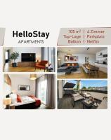 Luxuriöses 4-Zimmer-Apt im Boutique-Stil I Top-Lage I Familienfreundlich I Balkon I Küche I Netflix I Kostenloser Parkplatz I 105 m2 - B&B Eltville