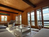Beautiful chalet with exceptional views, ski-to-door, very quiet - Ferienwohnung Gryon