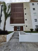 SantoriniRD Terraza con vista a la laguna y 2 baños - Ferienwohnung Punta Cana