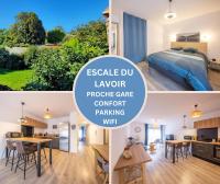 ESCALE DU LAVOIR - Proche Gare - idéal Couples et Pro - Parking Wifi Equipements BB - Elite Premium Properties Services - B&B Houdemont