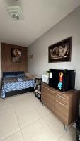 Flat com sacada e churras ,Check-in fácil ,Wi-Fi - Bed and Breakfast Campinas