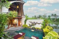 Villa Gesing Mas - Private Pool Bamboo Villa 2 BR Facing To Rice Field View - Ferienwohnung Ubud