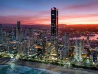 Skyhome Level 50 3BR - Heated Sky Pool & Panoramic Ocean Views, Parking - Ideal for Repco Supercars GC500 - B&B Gold Coast