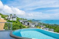 Stunning Sea View 2br Villa Infinity Pool - Bed and Breakfast Chaweng Noi Beach