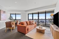 Ryeva Stays with free Parking, Pool, Sauna, Gym & River Views - Ferienwohnung Brisbane