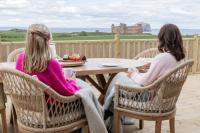 Castle View Lodge Sea Views - B&B Whitekirk