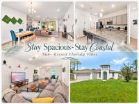 Luxury King Suite, 3BR 2BA, Beach Vibe, Top-Tier Amenities, Prime location - Chambres d'hôtes Palm Coast