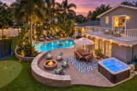 5Mins 2 Beach~HeatedPool~Trampoline~HotTub~Theater - B&B Largo