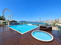 Lindo Apartamento com Vista Mar - Praia, Piscina e Garagem - B&B Balneário Camboriú