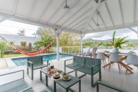 Villa Gommier - 3 chambres, 3 sdb, piscine - Bed and Breakfast Le Diamant