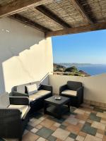 Attico Le Vele con vista mare - Nebida - B&B Nebida