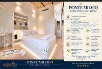 Ponte Milvio Roma Elegance Room & Private Parking - Chambres d'hôtes Rome