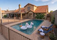 Stone Sanctuary 5BD Optional Heated Pool Projector Arcade Game Billiards Family Park Adjacent - B&B Las Vegas