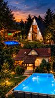 Porumbacu Retreat- "Forest A-frame" & "Max River" - B&B Porumbacu de Sus