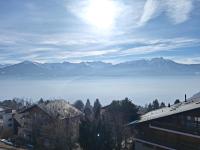 Charming apartment with great view - Ferienwohnung Ovronnaz