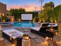Private Mineral Spa with Mountain Views an Outdoor Theatre by Palm Springs - Ferienwohnung Desert Hot Springs