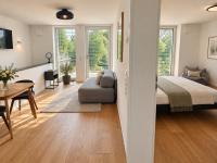 Häschenhof - 2 Zimmer, 4 Schlafplätze, Küche, Traumblick und Ruhe pur - B&B Blienshofen