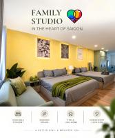 Family Studio Near Bui Vien Walking Street 200m - Chambres d'hôtes Hô Chi Minh Ville