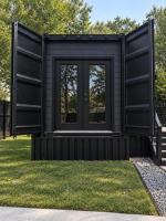 Container 1 Mile To LSU, Downtown with Patio and Fire Pit - Chambres d'hôtes Bâton-Rouge