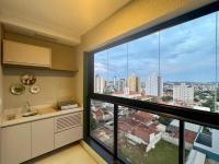 2-bedroom apartment, Home Office and panoramic view - B&B São Carlos