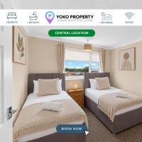 Central & Stylish House • Free Parking • Super-Fast Wifi • Smart TV • Self-Check-In • Yoko Property - Ferienwohnung Northampton
