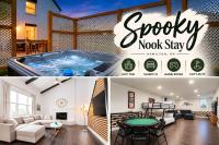 Spooky Nook Stay, Hot Tub & Games, Sleeps 12 - Bed and Breakfast Hamilton