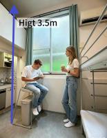High ceiling世田谷2 type compact 1room with a loft and Private bathroom駅3分 - B&B Tokyo