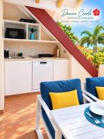 T3 tropical vue mer et piscine Sainte Anne village club - B&B Sainte-Anne